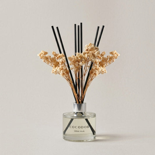 Cocodor Flower Diffuser – White Musk (120 ml)