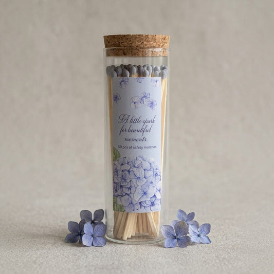 Lange tændstikker i glas - Sweet Petals